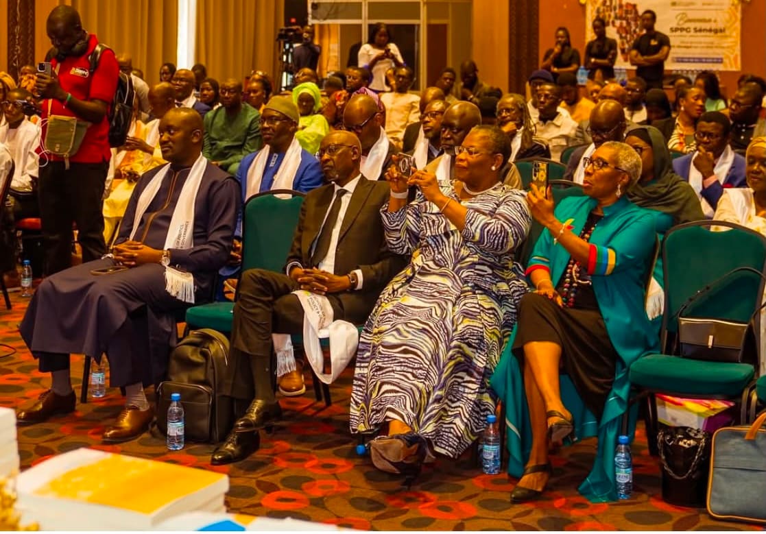 SPPG leadership and guests in the audience in Dakar