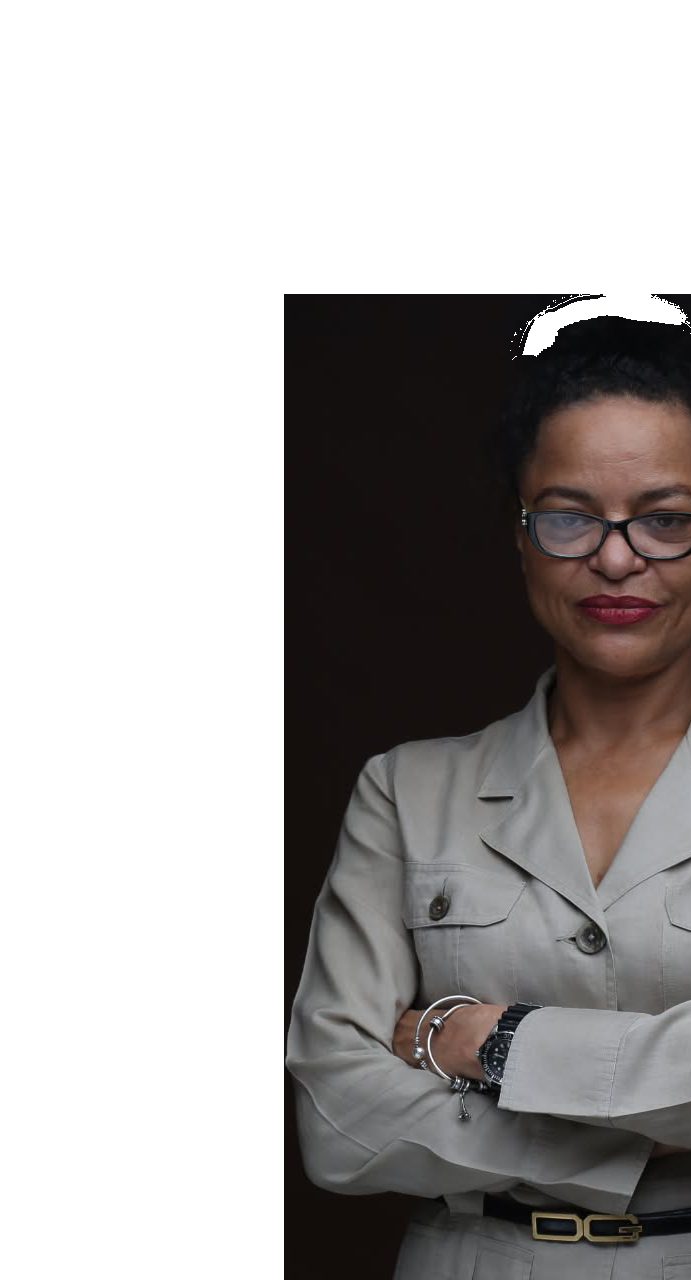 Lesley Agams, the subject of the #FindingLesley campaign
