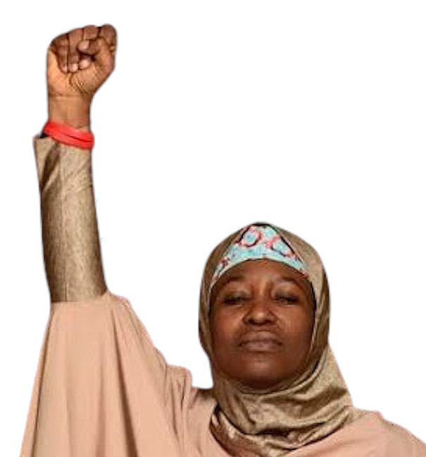 Aisha Yesufu, the subject of the #FindingAisha campaign